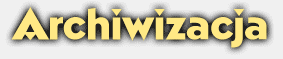 archiwizacja